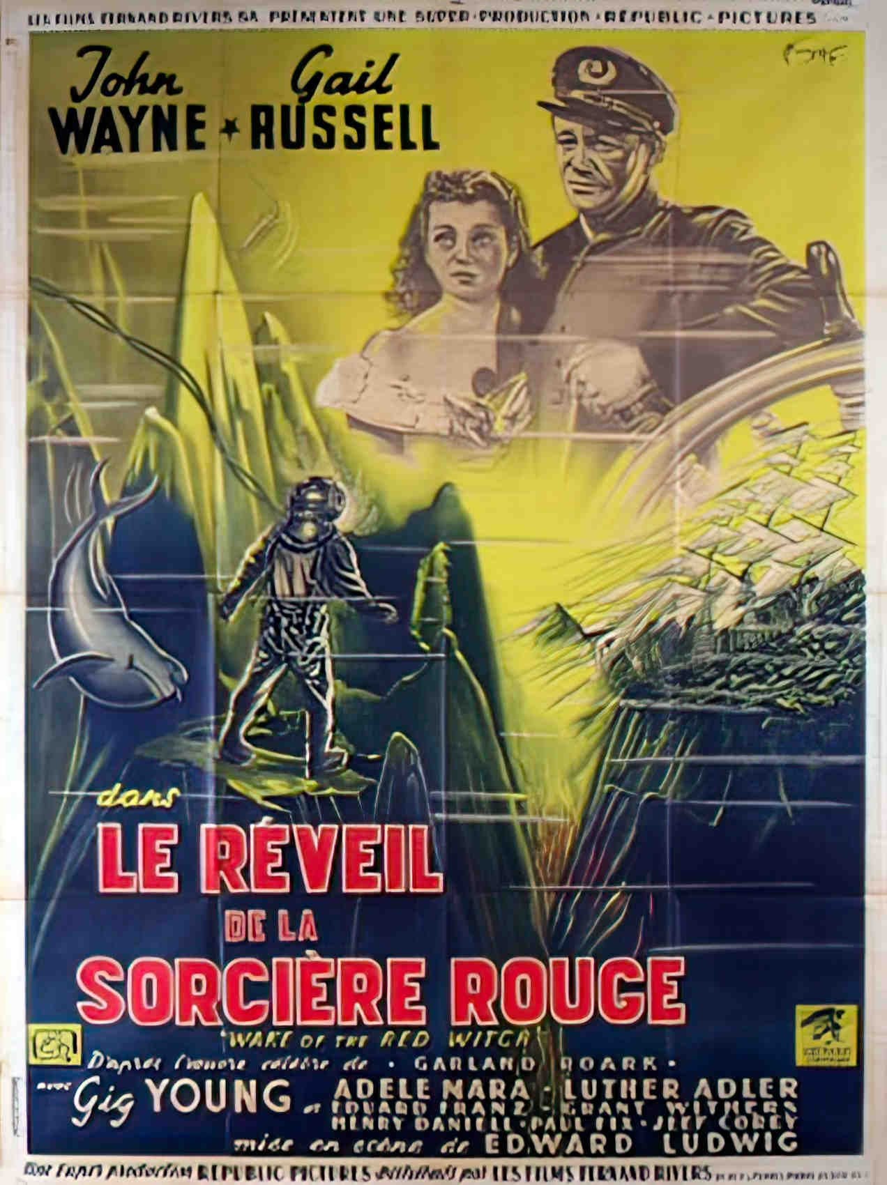 reveil de la sorciere rouge le 2 Advert A4 Photo Print