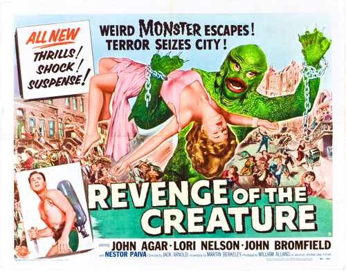 revenge of creature  04 film star poster A4 Photo Print