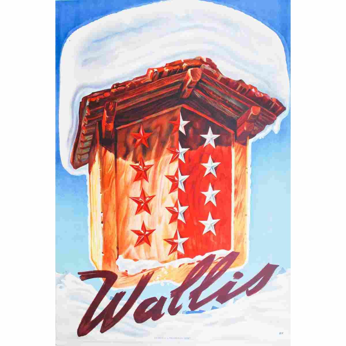 reynold vuilleumier wallis 1945 2 Advert A4 Photo Print