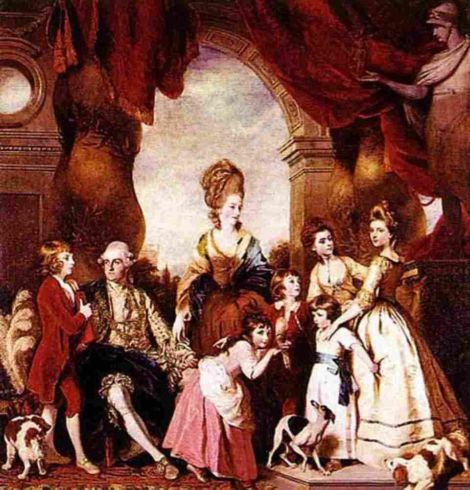 reynolds 4th Duke of Marlborough and Family Art A4 Photo Print