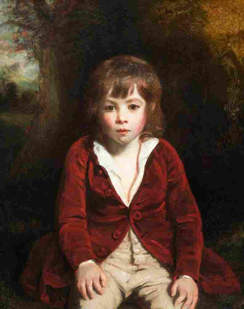 reynolds portrait of master bunbury Art A4 Photo Print