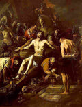 ribalta preparations for the crucifixion Art A4 Photo Print