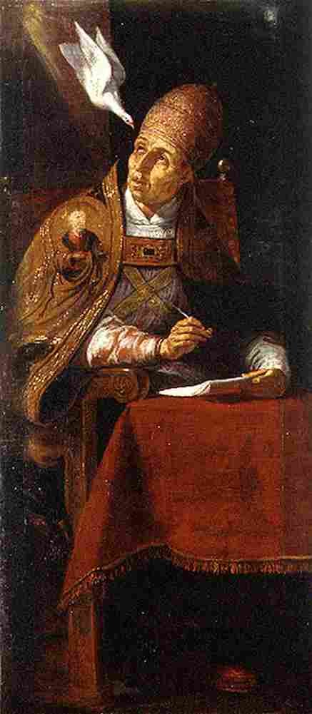 ribalta saint gregory Art A4 Photo Print