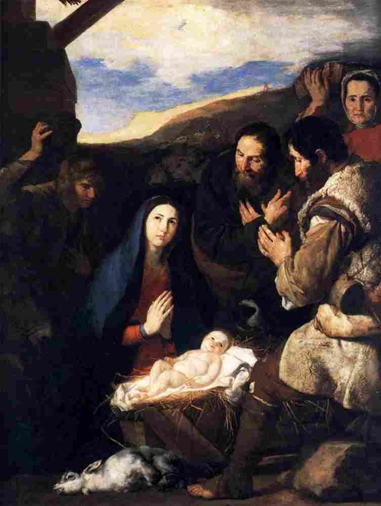 ribera adoration of the shepherds Art A4 Photo Print