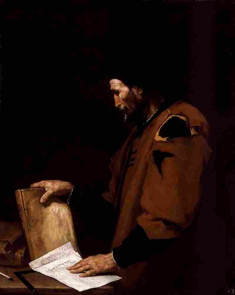 ribera aristotle Art A4 Photo Print