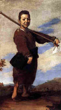 ribera clubfooted boy Art A4 Photo Print