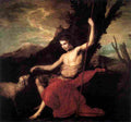ribera saint john the baptist in the desert Art A4 Photo Print