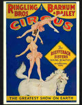 ringling brothers and barnum bailey rieffenach sisters circus post Advert A4 Photo Print