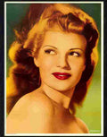 rita hayworth Advert A4 Photo Print