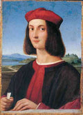 ritratto di uomo 2 by Raffaello A4 Photo Print