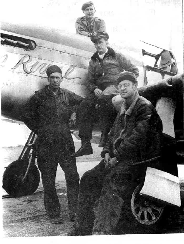 rival plane pilots Vintage world war A4 Photo Print