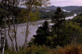 river autumn maine 1980s 1990s A4 Photo Print