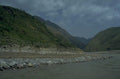 river bank mountains 1980s 1990s A4 Photo Print