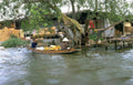 river boat vendors Vintage A4 Photo Print
