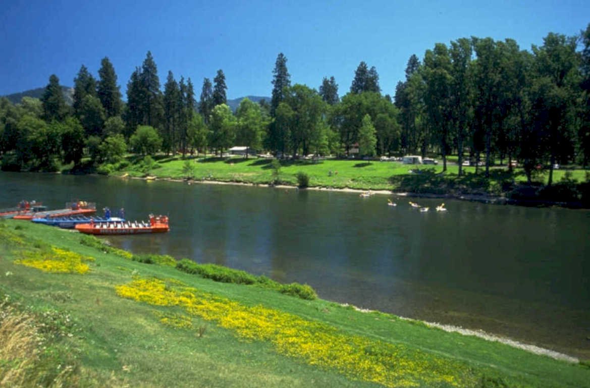 river boats scene 1980s 1990s A4 Photo Print