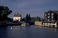 river canalswan house 1980s 1990s A4 Photo Print