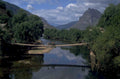 river crossing patagonia 1980s 1990s A4 Photo Print