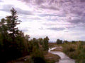 river forest mountains1980s 1990s A4 Photo Print