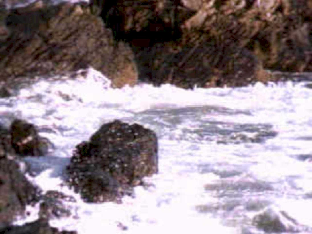 river rapids boulders 11980s 1990s A4 Photo Print