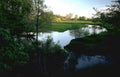 river reflection landscape Vintage A4 Photo Print
