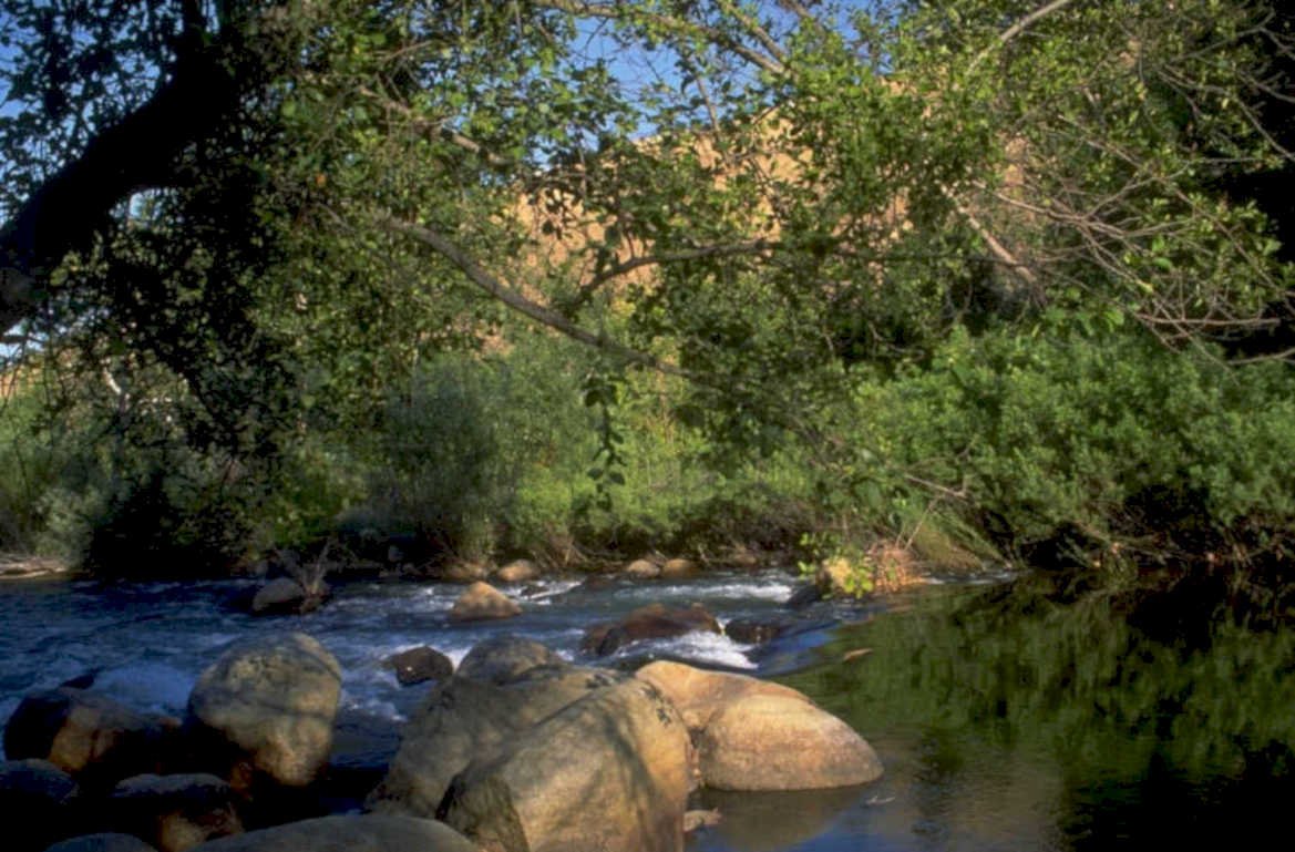 river rocks canyon 1980s 1990s A4 Photo Print