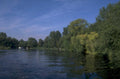 river scene thames 1980s 1990s A4 Photo Print
