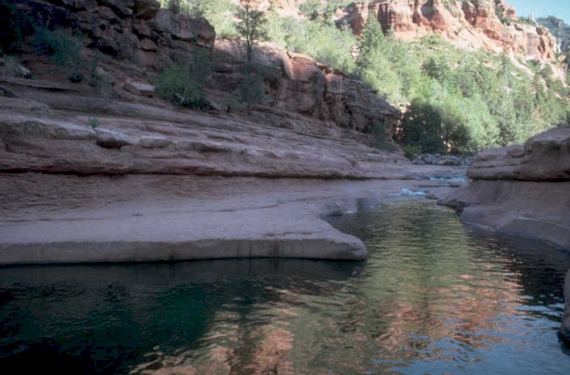 river slot canyon 1980s 1990s A4 Photo Print