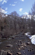 river stream rocks 1980s 1990s A4 Photo Print