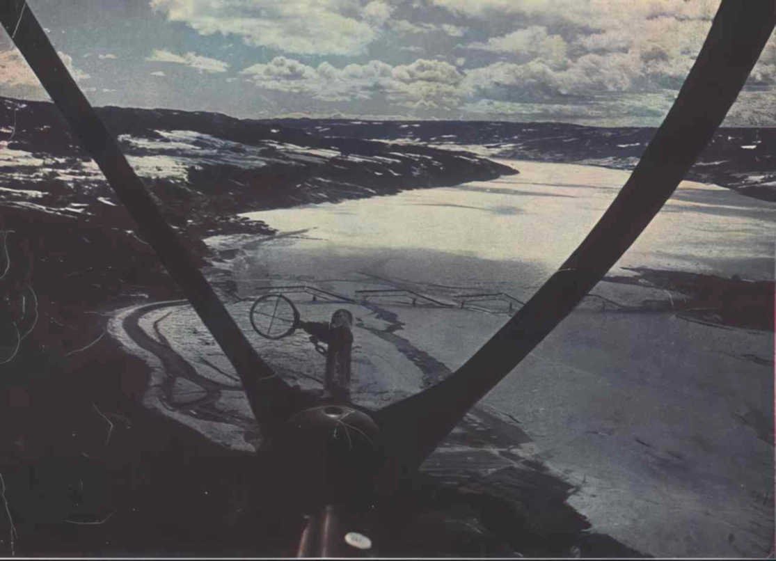 river valley 1968 Vintage world war A4 Photo Print