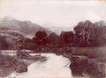 river valley mountains Vintage world war A4 Photo Print
