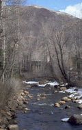 river valley rocks 1980s 1990s A4 Photo Print