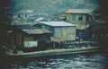 river village flooding Vintage A4 Photo Print