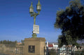 riverside bridge lamppost 1980s 1990s A4 Photo Print