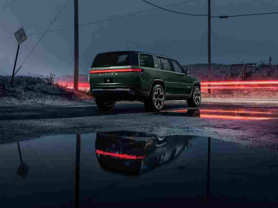 rivian r1s 2021 7006 12 Car A4 Photo Print
