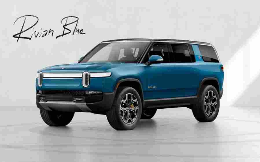 rivian r1s 2021 7006 21 Car A4 Photo Print