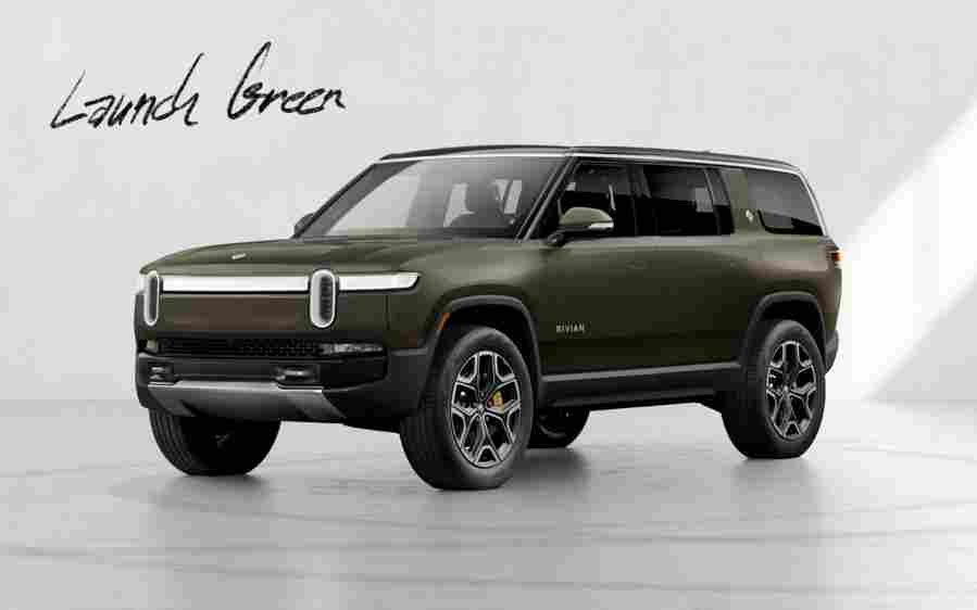 rivian r1s 2021 7006 25 Car A4 Photo Print