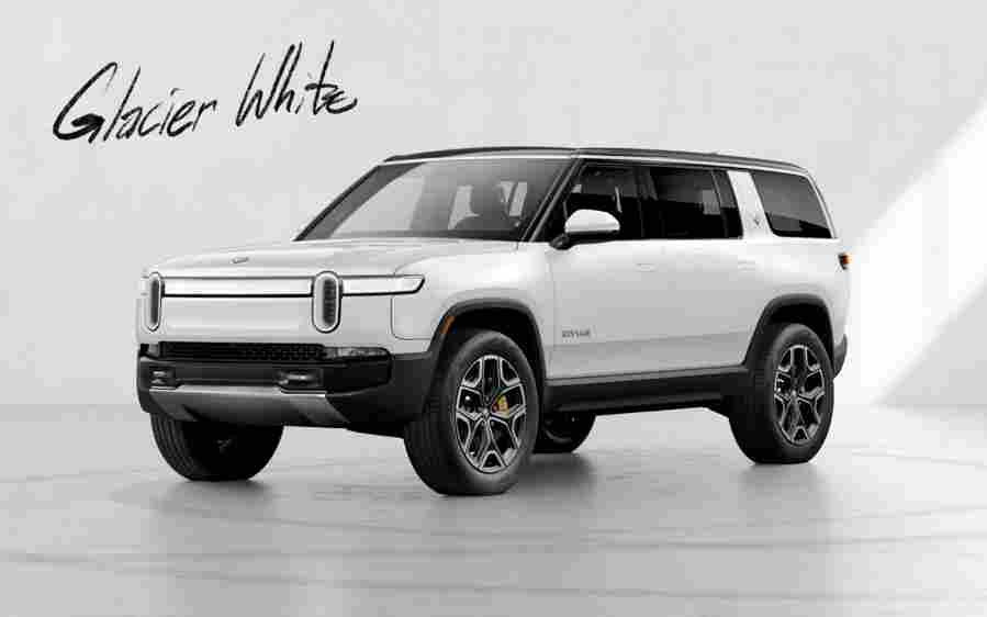 rivian r1s 2021 7006 27 Car A4 Photo Print