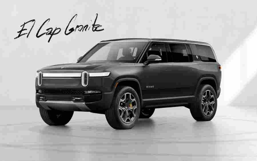 rivian r1s 2021 7006 29 Car A4 Photo Print