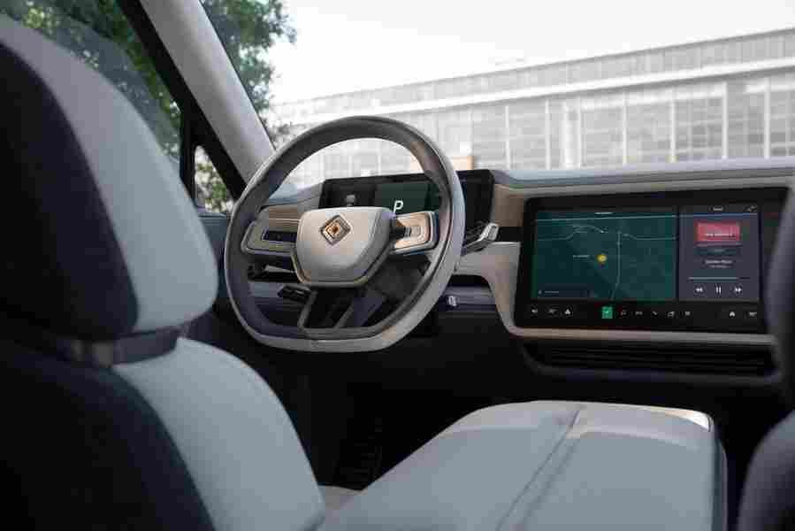 rivian r1s 2021 7006 3 Car A4 Photo Print