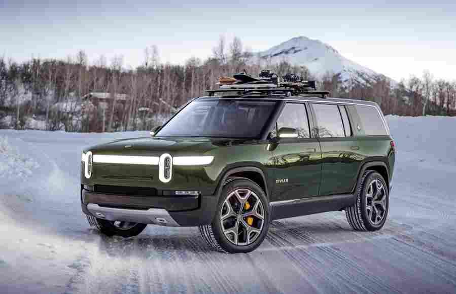 rivian r1s 2021 7006 35 Car A4 Photo Print