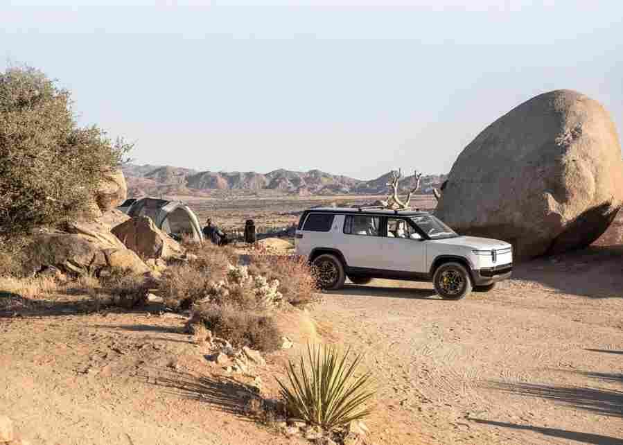 rivian r1s 2021 7006 36 Car A4 Photo Print