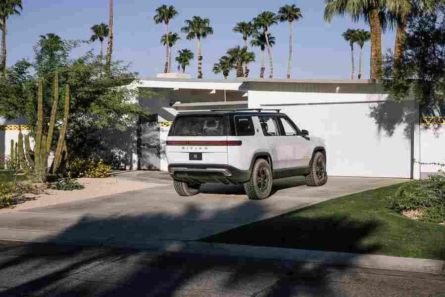 rivian r1s 2021 7006 39 Car A4 Photo Print