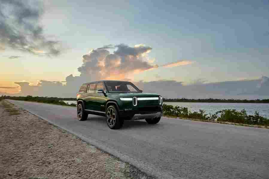 rivian r1s 2021 7006 8 Car A4 Photo Print