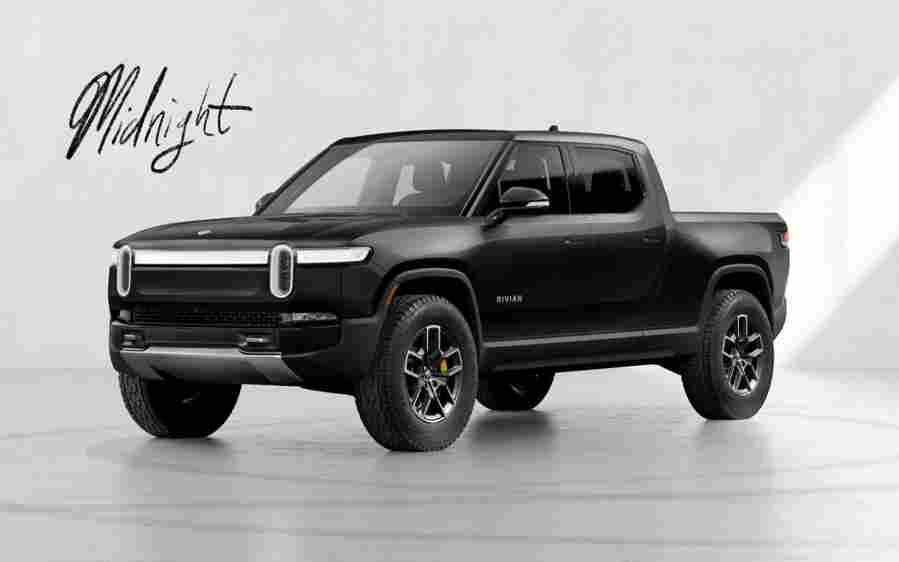 rivian r1t 2021 7005 26 Car A4 Photo Print