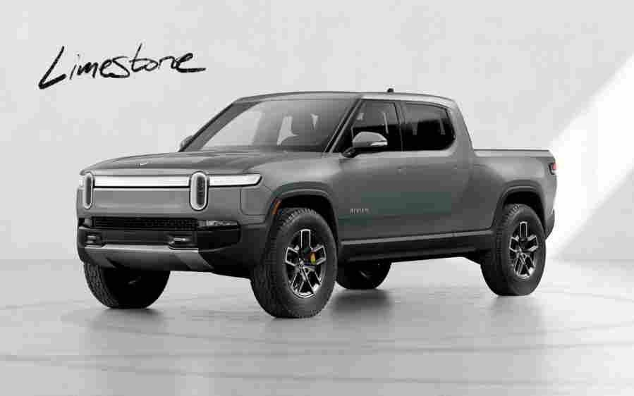 rivian r1t 2021 7005 27 Car A4 Photo Print