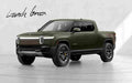 rivian r1t 2021 7005 28 Car A4 Photo Print