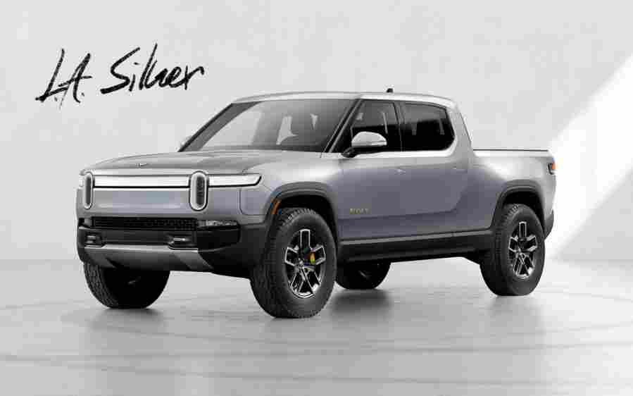 rivian r1t 2021 7005 29 Car A4 Photo Print