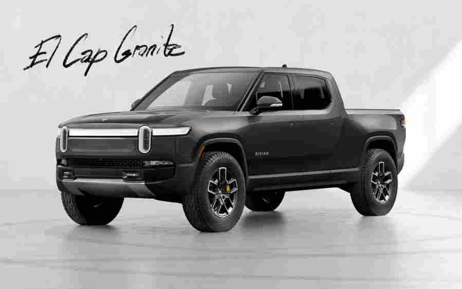 rivian r1t 2021 7005 30 Car A4 Photo Print