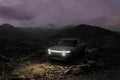 rivian r1t 2021 7005 34 Car A4 Photo Print