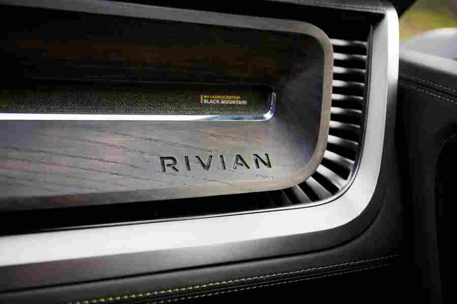 rivian r1t 2021 7005 38 Car A4 Photo Print